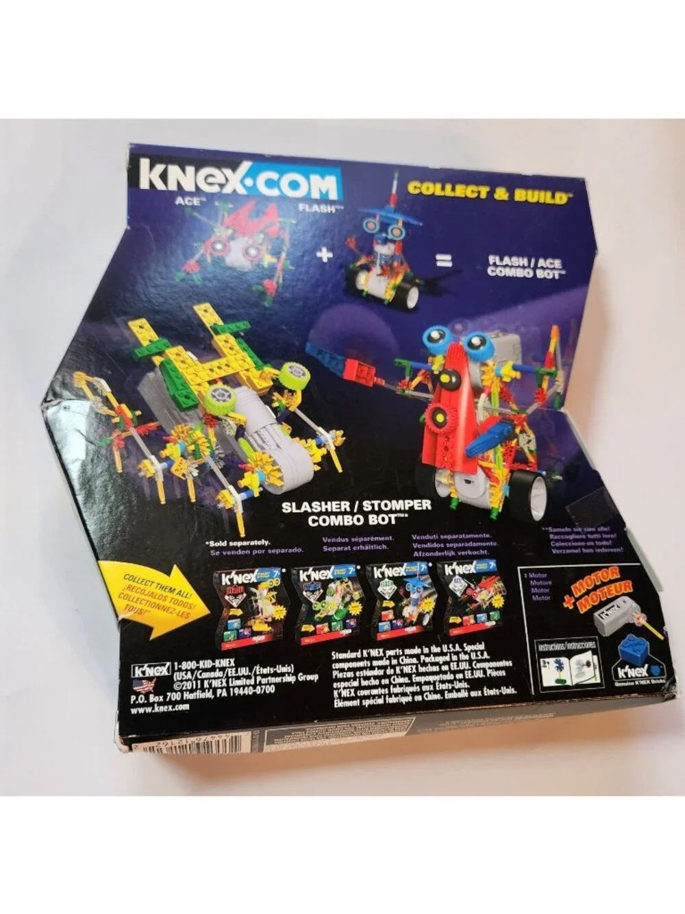 Motorized Bug Bot Model KNex Ace Battlers Collect & Build Set STEM toy robotics